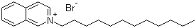 structure of CAS# 93-23-2, 2-Dodecylisoquinolinium bromide;Dodecylisoquinolinium bromide; Isothan; Isothan Q 15; Isothan Q-90; Laurylisoquinolinium bromide; N-Laurylisoquinolinium bromide; n-Dodecylisoquinolinium bromide