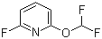 结构式 CAS# 947534-62-5, 2-氟-6-(二氟甲氧基)吡啶
