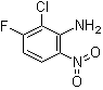 结构式 CAS# 948014-34-4, 2-氯-3-氟-6-硝基苯胺