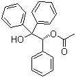 structure of CAS# 95061-47-5, (R)-(+)-1,1,2-Triphenyl-1,2-ethanediol 2-acetate;(R)-(-)-HYTRA; (R)-1,1,2-Triphenyl-1,2-ethanediol 2-acetate; (R)-2-Acetoxy-1,1,2-triphenylethanol