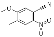 structure of CAS# 959137-56-5, 5-Methoxy-4-methyl-2-nitrobenzonitrile