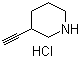 结构式 CAS# 959918-19-5, 3-乙炔基哌啶盐酸盐