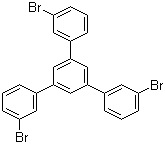 结构式 CAS# 96761-85-2, 1,3,5-三(3-溴苯基)苯