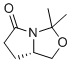 结构式 CAS# 99208-71-6, (S)-3,3-二甲基四氢吡咯并[1,2-c]恶唑-5(3H)-酮
