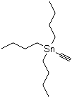 结构式 CAS# 994-89-8, 三丁基乙炔基锡